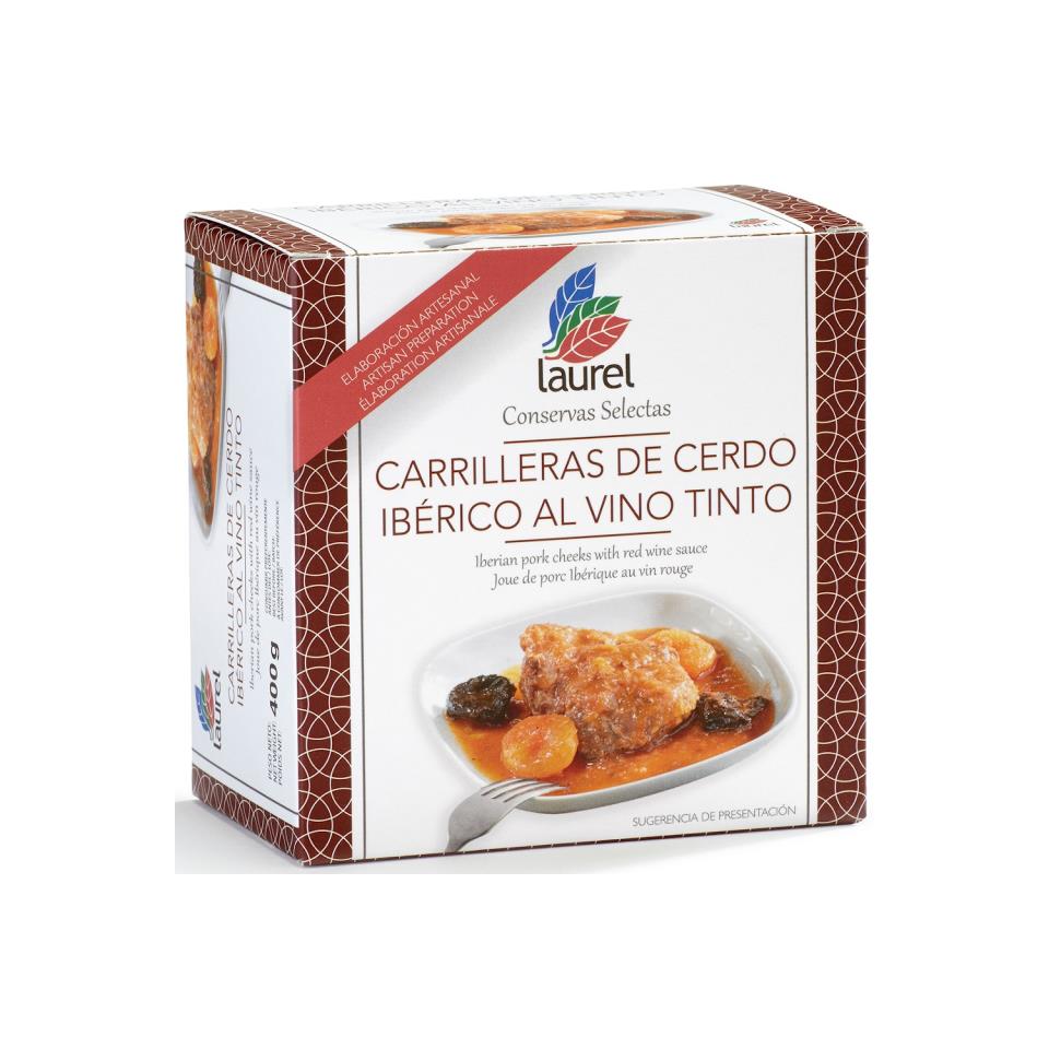 Imagen del producto Carrilleras de Cerdo Ibérico al Vino Tinto